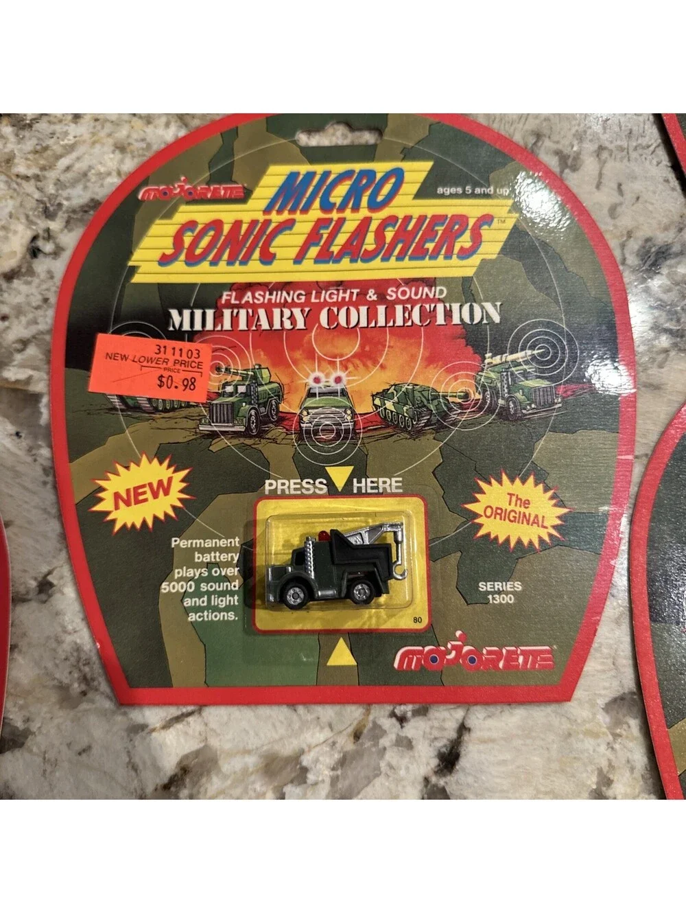 Majorette Micro Sonic Flashers Military Collection Lot Of 9 NEW + FAST SHIPPING